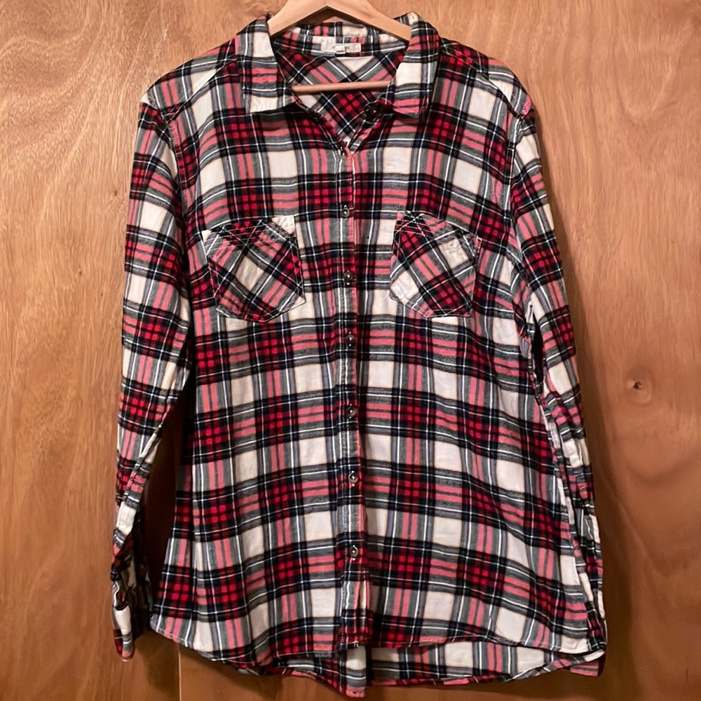 Maurice’s plaid flannel